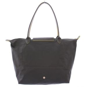 Longchamp ル プリアージュ クラブ トートバッグ ハンドバッグ ナイロン レザー ロゴ 刺繍 ワンポイント バイカラー