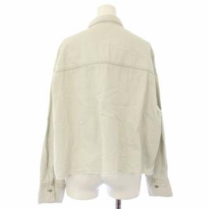 JOURNAL STANDARD 25SS ライトオンスデニムクロップドシャツ 長袖 F グレー 25050400909110 /TK