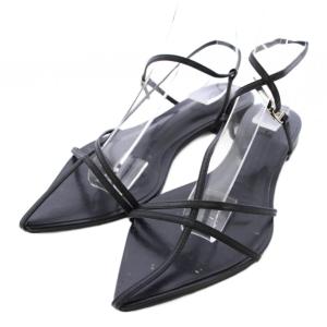 サンダル ポインテッドトゥ ストラップ 37 黒 FWGS222314 /TK