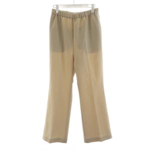 22AW EasyFlareパンツ 2wayカルゼ イージーパンツ 38 ベージュ 22030500803030