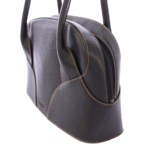 LOEWE ハンドバッグ  ロゴ 型押し ブラック