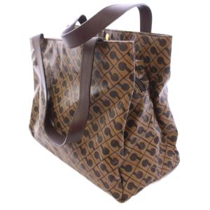 GHERARDINI SOFTY ソフティ トートバッグ ハンドバッグ 総柄 ベージュ 茶 ブラウン 黒 ブラック GH0223