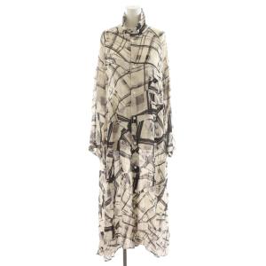 ヨウジヤマモト ワンピース 2 アイボリー ブラック YL-S15-221