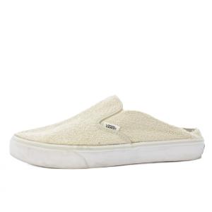 SLIP ON MULE シューズ スリッポン パイル地 US10H 28.5cm グレージュ V98CF