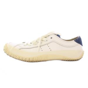 ローカットスニーカー シューズ レザー ロゴ XS 白 ホワイト /BB