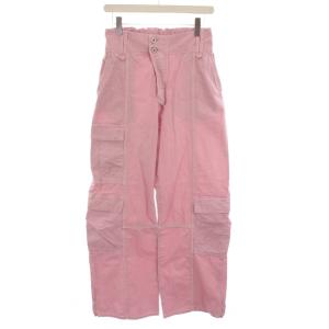 23SS MEDI MILITARY CARGO PANTS ミディミリタリーカーゴパンツ M ピンク