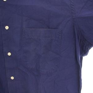 INDIVIDUALIZED SHIRTS ATHLETIC FIT シャツ コットン 長袖 S 紺 /YM
