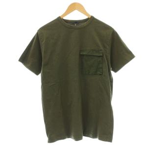 Tシャツ ポケット 半袖 3 カーキ 1102110011 /G