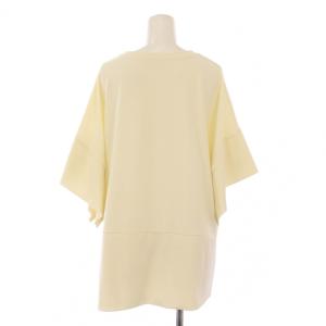 ADORE 23SS マットポンチカットソー スカート セットアップ 半袖 クルーネック フレア イージー マキシ