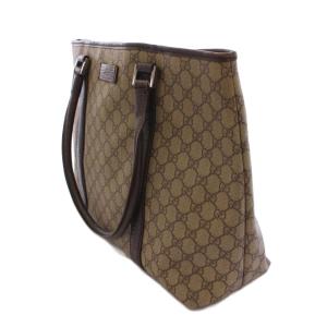 GUCCI GGスプリーム トートバッグ ベージュ ブラウン 114288