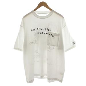 × ステファン マルクス stefan marx Tシャツ カットソー 半袖 ロゴ XXL 白 ホワイト