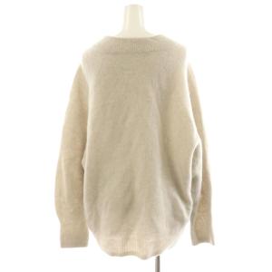 Spick&Span 23AW ボトルネック ドルマンスリーブニット セーター 長袖 ウール ベージュ 23080200520040