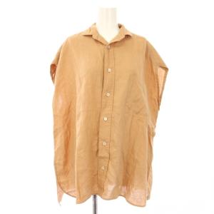 リネンフレンチスリーブシャツ F ベージュ 0291401358 /TK