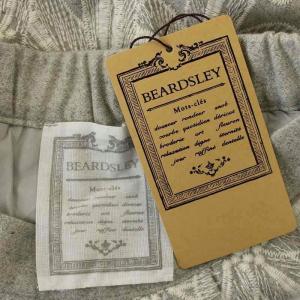 BEARDSLEY 花刺繍 スカート BEZ1032301A0001 ひざ丈 F グレー /G
