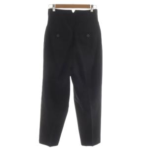 martinique テーパードパンツ スラックス ハイウエスト 1 黒 A0378FP218 /RR