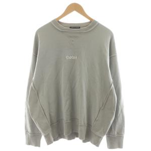 AD2024 スウェット トレーナー ロゴ L グレー HN-T013 /AN21