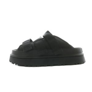 UGG W GOLDENGLOW SLIDE ゴールデングロウ スライド サンダル シューズ US7 ブラック