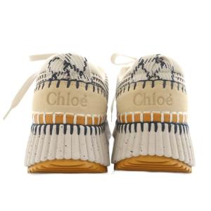 Chloe NAMA スニーカー 38 ベージュ CHC22S579Y026838W