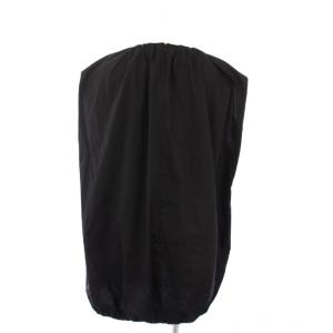 JOURNAL STANDARD L'ESSAGE 25SS シルックブライトバルーンブラウス シャツ ノースリーブ F 黒 25051370040020
