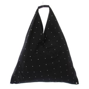 ジャパニーズ トライアングルトート プリント ブラック