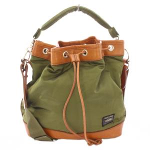 吉田カバン STRING DRAWSTRING BAG 2WAY カーキ