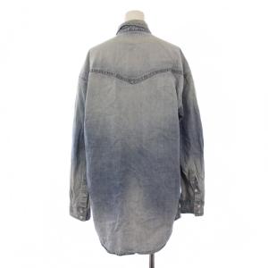 AP STUDIO サマーデニムシャツ ブラウス 長袖 F インディゴ 19050586310010 /BM