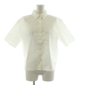 24SS COTTON SHIRTING BOXY SS PKT SH ボタンダウンシャツ ブラウス 半袖