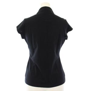 theory luxe POCKY SNIPER ポロシャツ 半袖 40 黒 03-6301063 /TK
