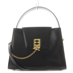 オールドセリーヌ ハンドバッグ 2way ブラック