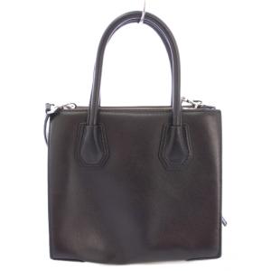 MICHAEL KORS 2WAY ハンドバッグ ショルダーバッグ レザー スタッズ 装飾 ロゴ 黒 ブラック /BB