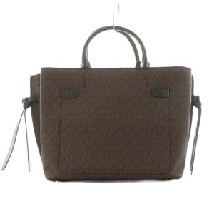 MICHAEL KORS MKシグネチャー ハミルトン レガシー サッチェル ハンドバッグ ショルダーバッグ 2way チェーン