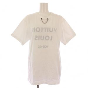 Tシャツ チェーン インサイドアウト ロゴ L ホワイト