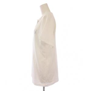 LOUIS VUITTON Tシャツ チェーン インサイドアウト ロゴ L ホワイト