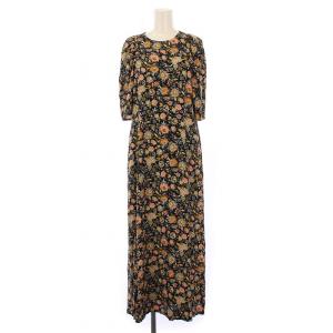 24SS ORIENTAL FLOWER DRESS オリエンタルフラワードレス フレアワンピース マキシ