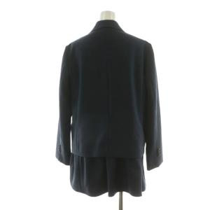 ATSURO TAYAMA ドッキング2WAYテーラードジャケット チャック シングル 36 ネイビー 3733 24016 /NQ
