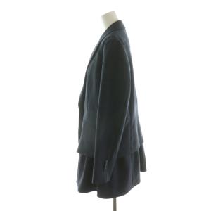ATSURO TAYAMA ドッキング2WAYテーラードジャケット チャック シングル 36 ネイビー 3733 24016 /NQ