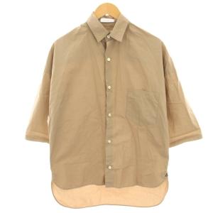 ジェイブラッドリーシャツ J.BRADLEY SHIRT カジュアルシャツ 五分袖 1 ベージュ MB167-5015