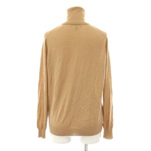 Drawer タートルロングスリーブ ニット セーター タートルネック 長袖 薄手 カシミヤ 絹 シルク混 1 ベージュ