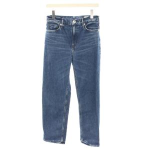 ザ ヒム THE HIM デニムパンツ ジーンズ ジップフライ ダメージ加工 22 インディゴ 188301702OAS
