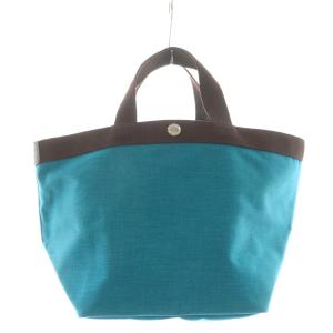 707C コーデュラ舟型トートM ラゴン×モカ