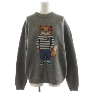 Dressed Fox Intarsia Jumper ニット セーター ウール