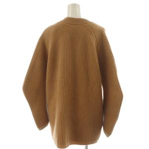 Drawer 20AW 7G畦編みVネックカーディガン 1 ブラウン 6515-105-0441