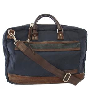 ビジネスバッグ ブリーフケース ショルダーバッグ トートバッグ A4 紺 茶 01355 /TK