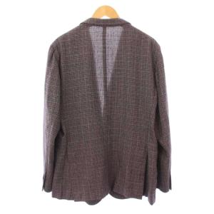 BOGLIOLI LINEA K.JACKET テーラードジャケット ブレザー アウター シングル ウール チェック柄 50