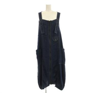 キューブキューブ Cube?Cube デニム ジャンパースカート 11223005 ロング ワンピース