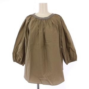 ブラウス プルオーバー モニーレ 装飾 M グレー