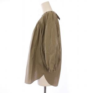 BRUNELLO CUCINELLI ブラウス プルオーバー モニーレ 装飾 M グレー