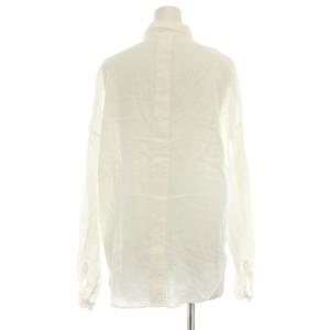 GALERIE VIE 21SS リネン ドルマンスリーブシャツ ブラウス 長袖 36 白 ホワイト 23011101234 /OR