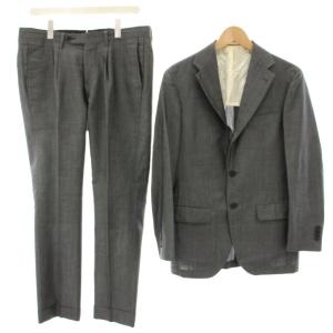 DORMEUILスーパーブリオスーツ テーラードジャケット シングル 3B スラックス パンツ ウール