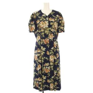 ヴィンテージ ワンピース 11AR ネイビー FMA47-487